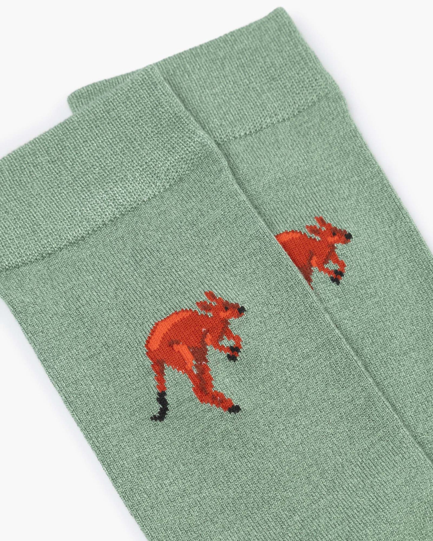 MENS JACQUARD KANGAROO BAMBOO SOCK