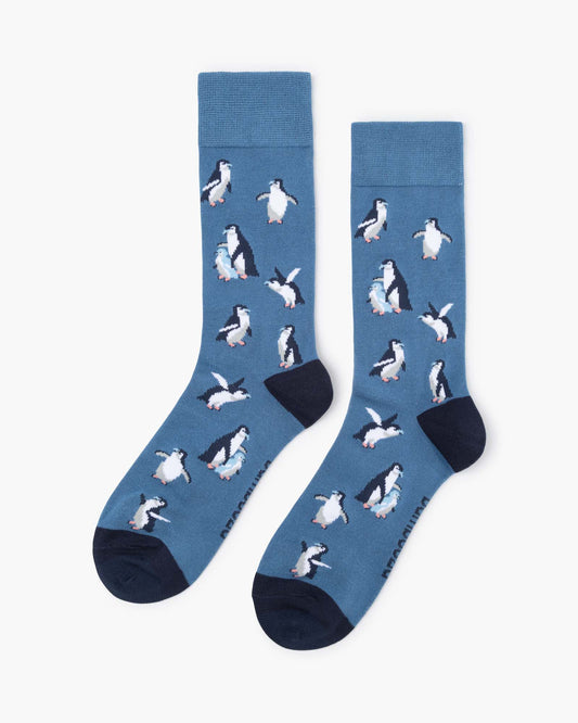 MENS PENGUIN PARADE BAMBOO SOCK
