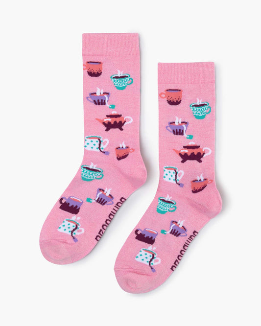 WOMENS TEA BAMBOO SOCK