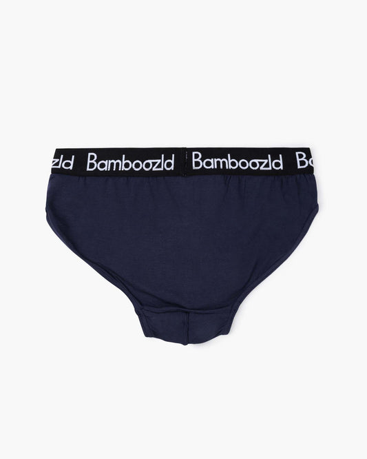 MENS NAVY BAMBOO BRIEF