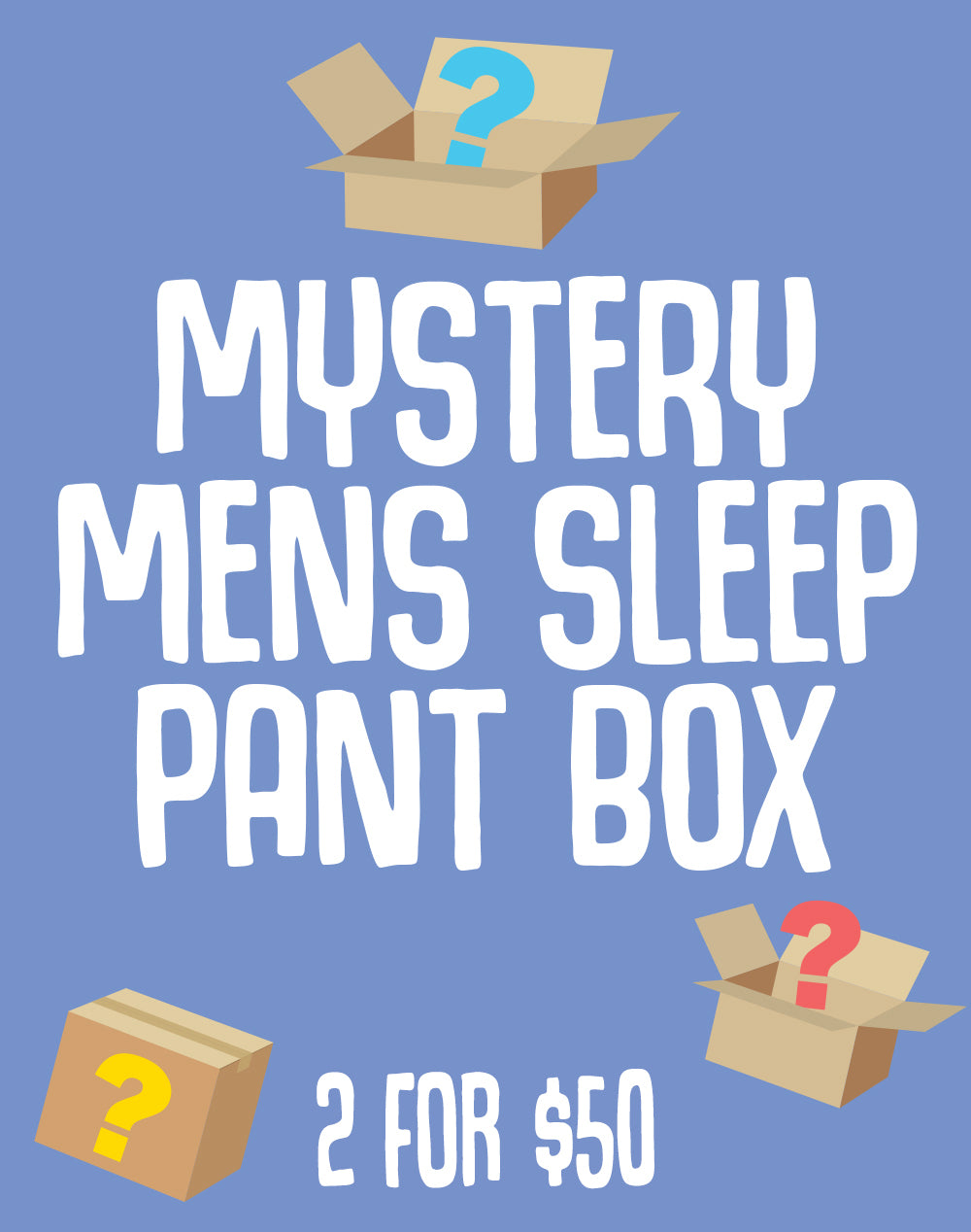 Mystery Mens Sleep Pant Box