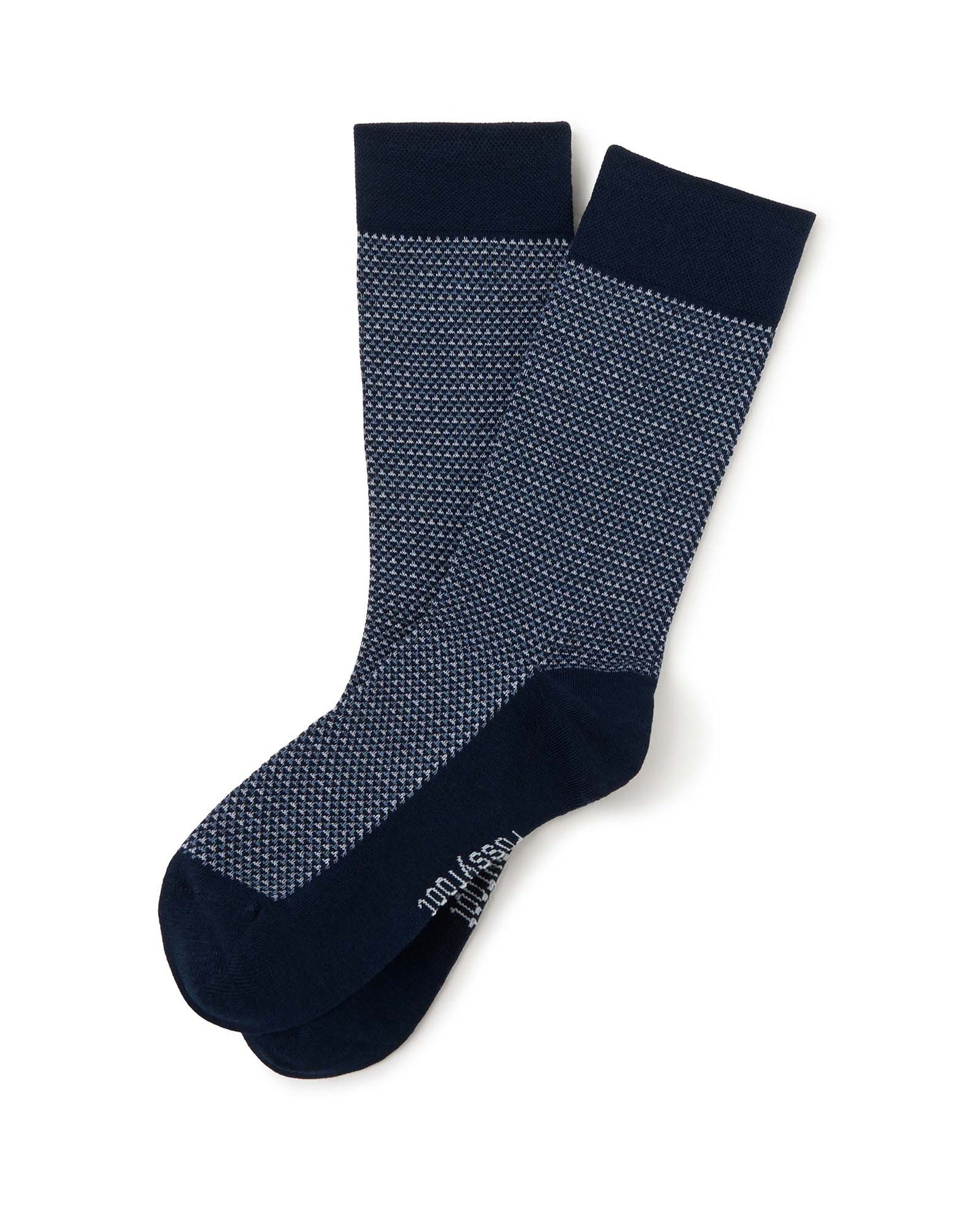 MENS CONTRAST STITCH DRESS CREW 2PK GIFT BOX