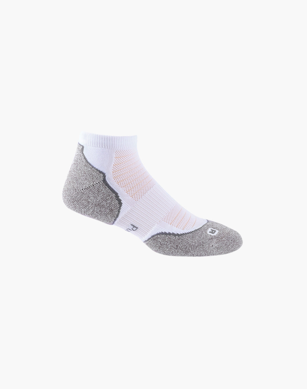 white ankle sports socks