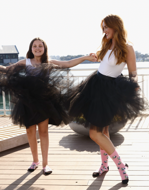 WOMENS PANDA BAMBOO SECRET SOCK