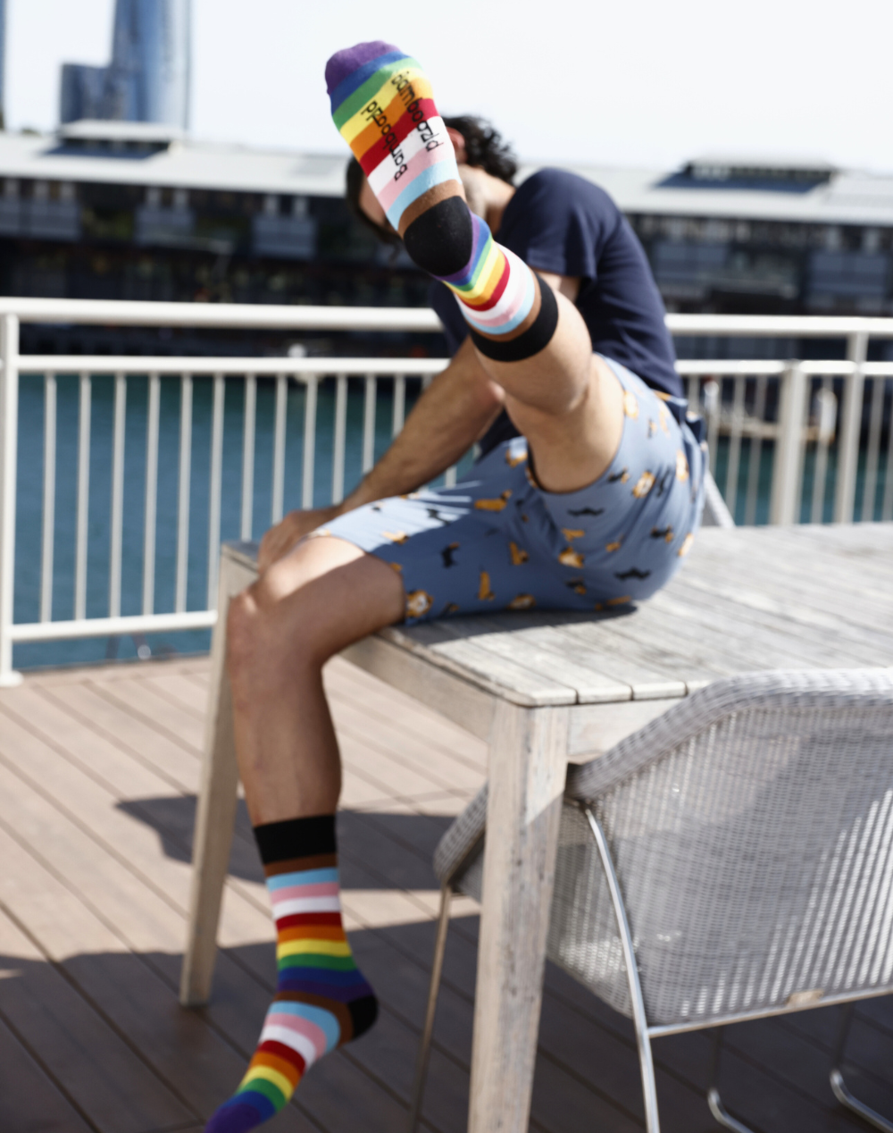 MENS PRIDE BAMBOO SOCK