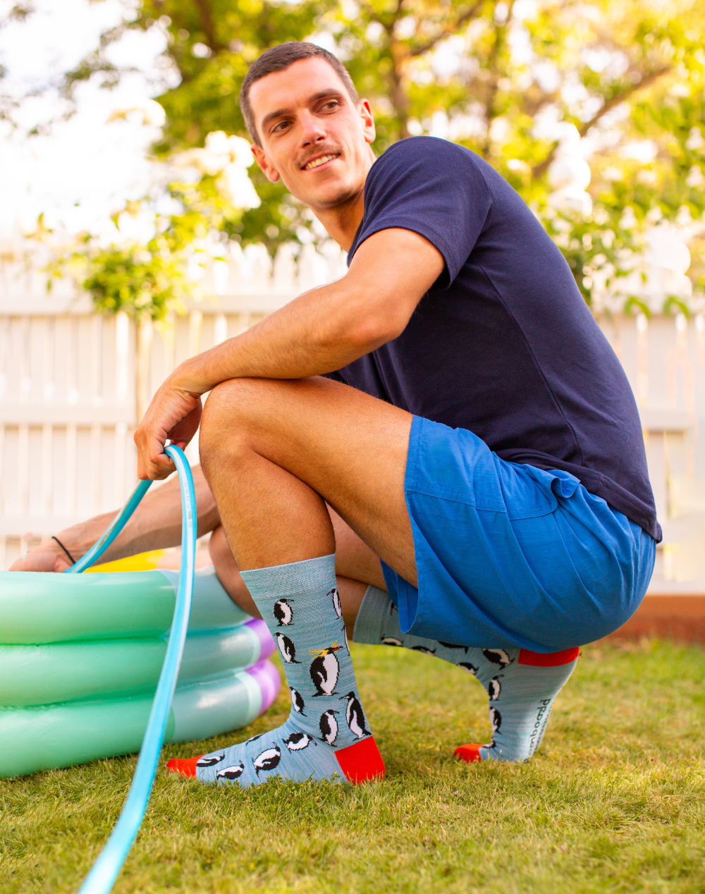 MENS PENGUIN BAMBOO SOCK