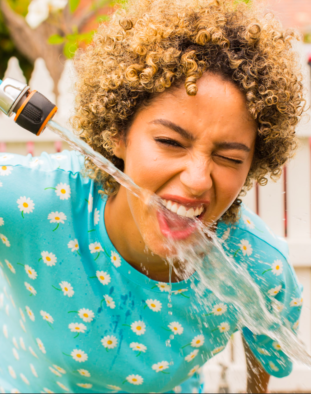 WOMENS DAISY JERSEY NIGHT-TEE