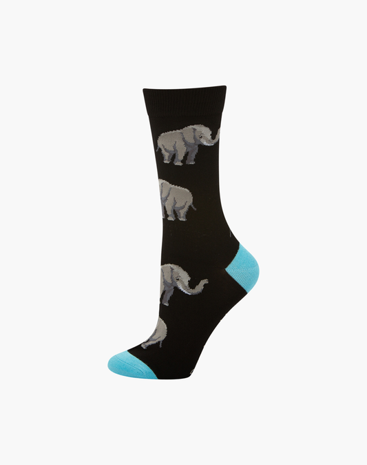 KIDS ELEPHANT BAMBOO SOCK