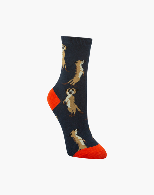 KIDS MEERKAT BAMBOO SOCK