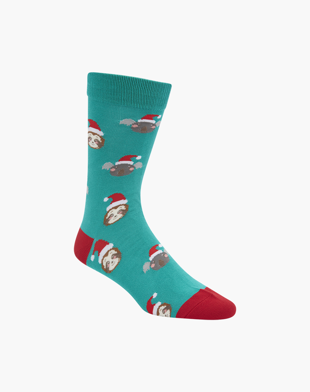 MENS CHRISTMAS HO HO HO BAMBOO SOCK