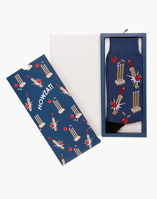 MENS HOWZAT BAMBOO SOCK CARD