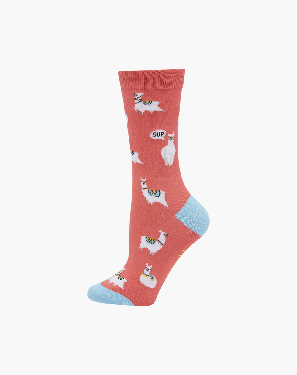 WOMENS SUP LLAMA BAMBOO SOCK