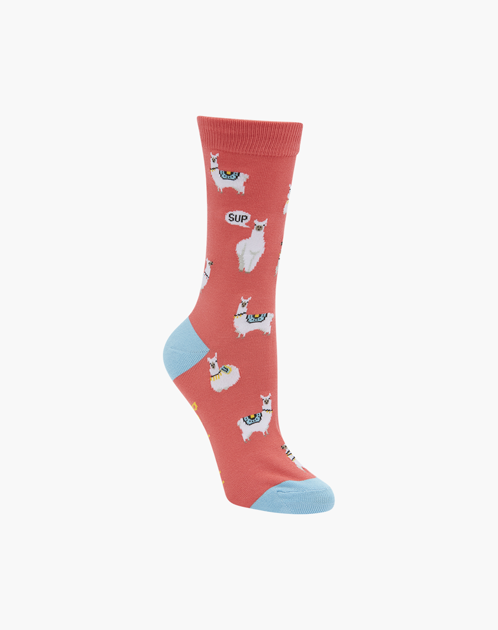WOMENS SUP LLAMA BAMBOO SOCK