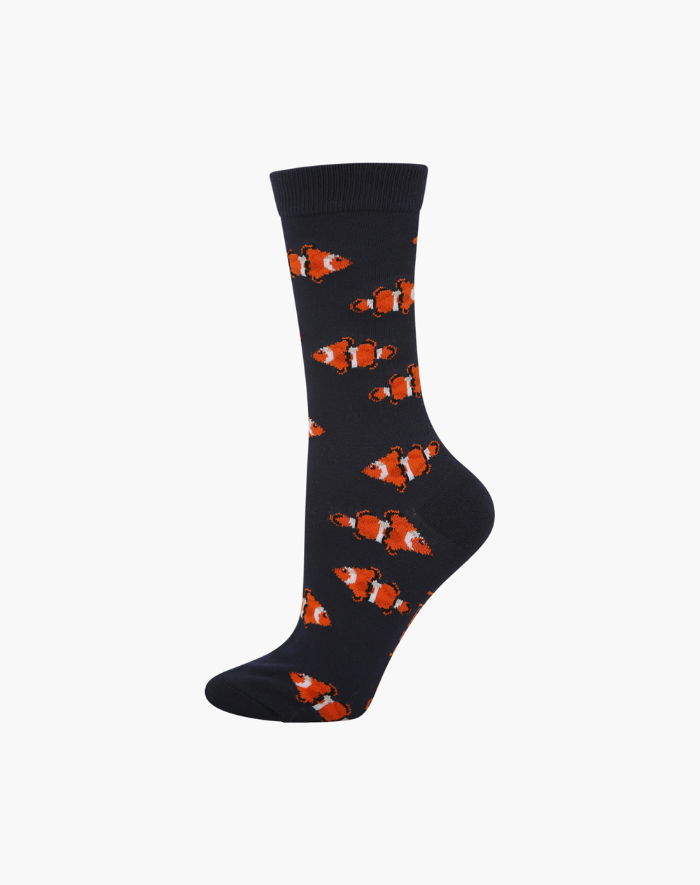 WOMENS CLOWN FISH BAMBOO SOCK