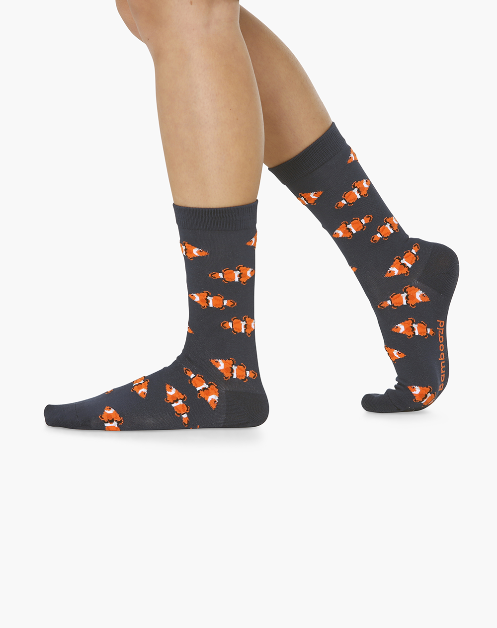 WOMENS CLOWN FISH BAMBOO SOCK