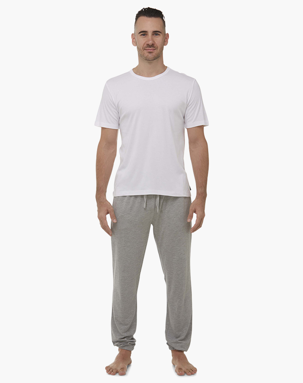 MENS COMFY BAMBOO JERSEY SLEEP PANT - GREY