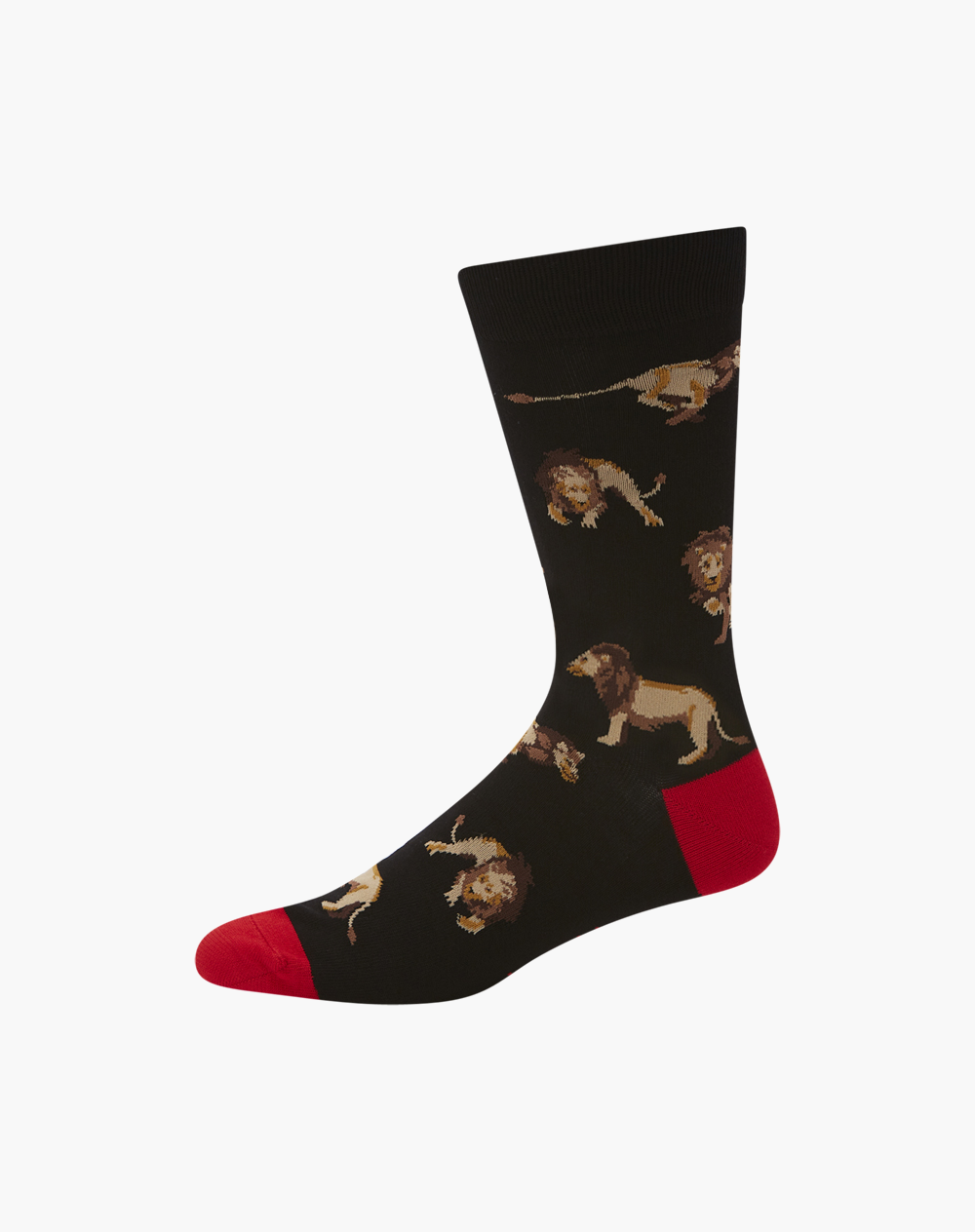 MENS LEO THE LION BAMBOO SOCK