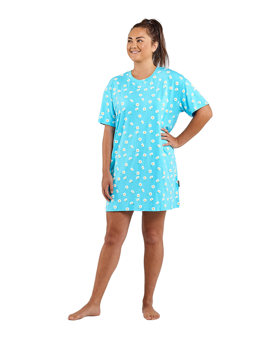 WOMENS DAISY JERSEY NIGHT-TEE