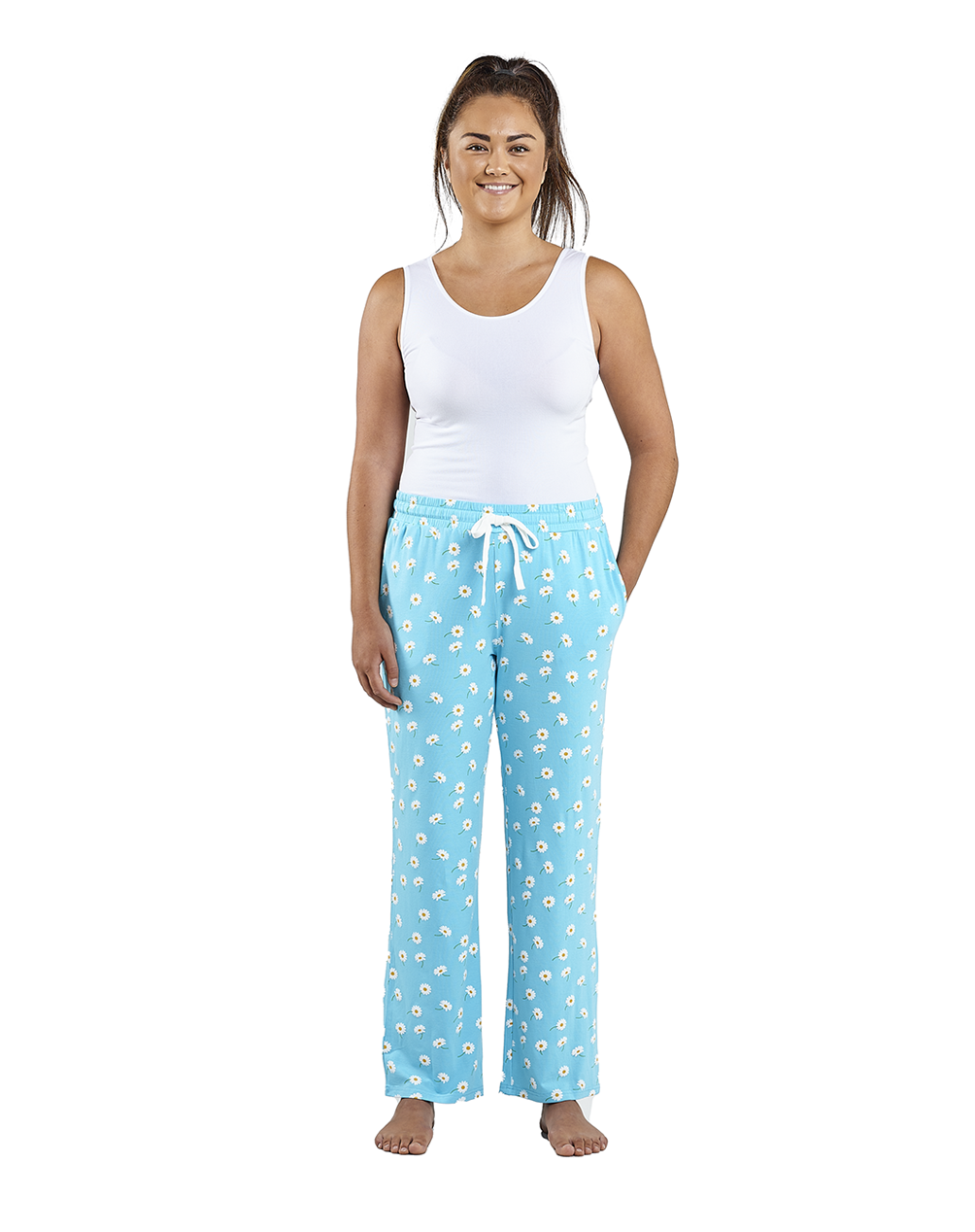 WOMENS DAISY BAMBOO JERSEY SLEEP PANT