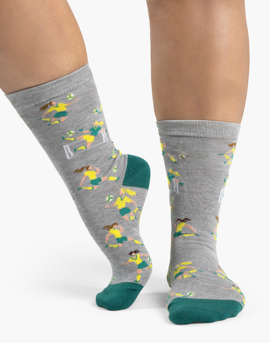 WOMENS MATILDAS SOCCER BAMBOO SOCK