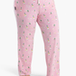 WOMENS CHAMPAGNE BUBBLES BAMBOO JERSEY SLEEP PANT