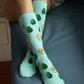 WOMENS AVOCADO BAMBOO SOCK