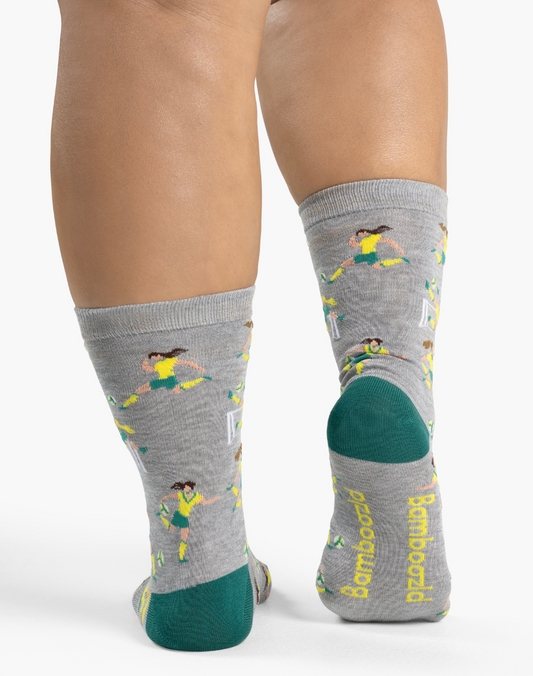 WOMENS MATILDAS SOCCER BAMBOO SOCK