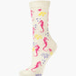 WOMENS SEAHORSE BAMBOO SOCK - NATURAL