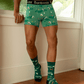 MENS GOLF GREEN BAMBOO TRUNK