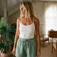 WOMENS SAGE COMFY BAMBOO JERSEY SLEEP SHORT