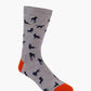 MENS DITSY DOG BAMBOO SOCK