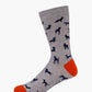 MENS DITSY DOG BAMBOO SOCK