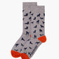 MENS DITSY DOG BAMBOO SOCK