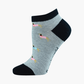 WOMENS SAUSAGE DOG PED SOCK