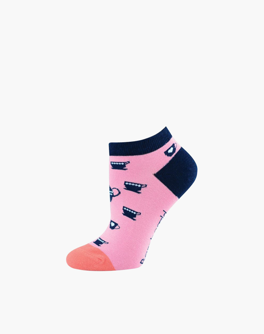 KIDS CUP OF TEA BAMBOO PED SOCK