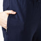 MENS COMFY BAMBOO JERSEY SLEEP SHORT - NAVY
