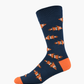 MENS CLOWN FISH BAMBOO SOCK