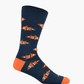MENS CLOWN FISH BAMBOO SOCK