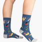 MENS CATTY XMAS BAMBOO SOCK