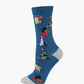 WOMENS CATTY XMAS BAMBOO SOCKS