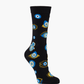 WOMENS EVIL EYE BAMBOO SOCK