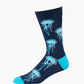 MENS JELLYFISH BAMBOO SOCK