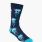 MENS JELLYFISH BAMBOO SOCK