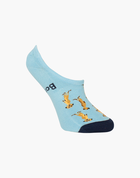 WOMENS MEERKAT BAMBOO SECRET SOCK