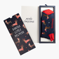 MENS SANTAS LITTLE YELPERS SOCK CARD