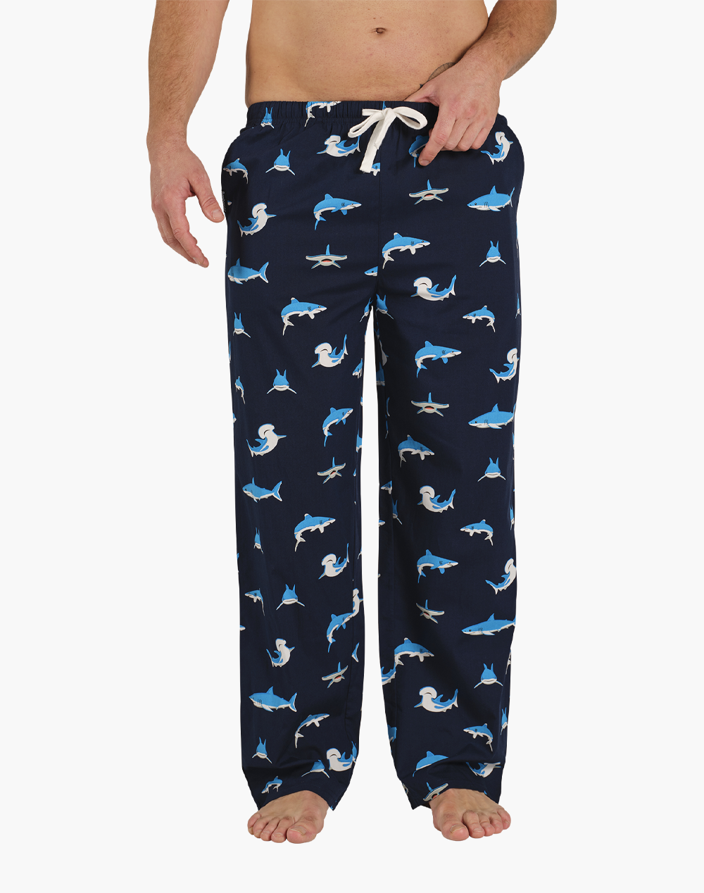 MENS SHARK BAMBOO SLEEP PANT