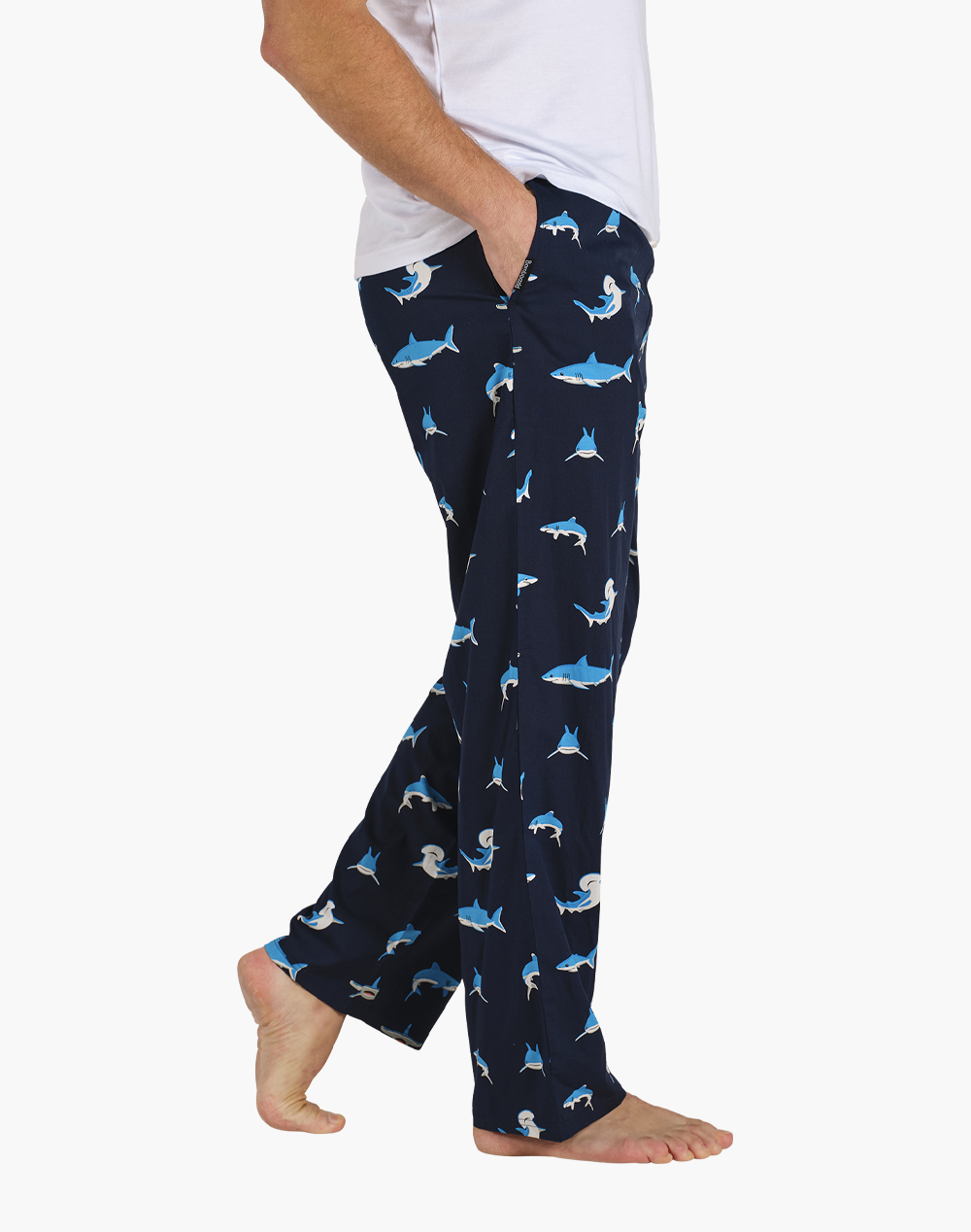 MENS SHARK BAMBOO SLEEP PANT