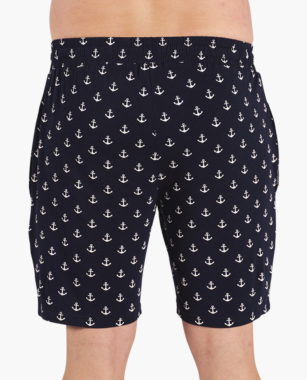 MENS ANCHOR BAMBOO JERSEY SLEEP SHORT