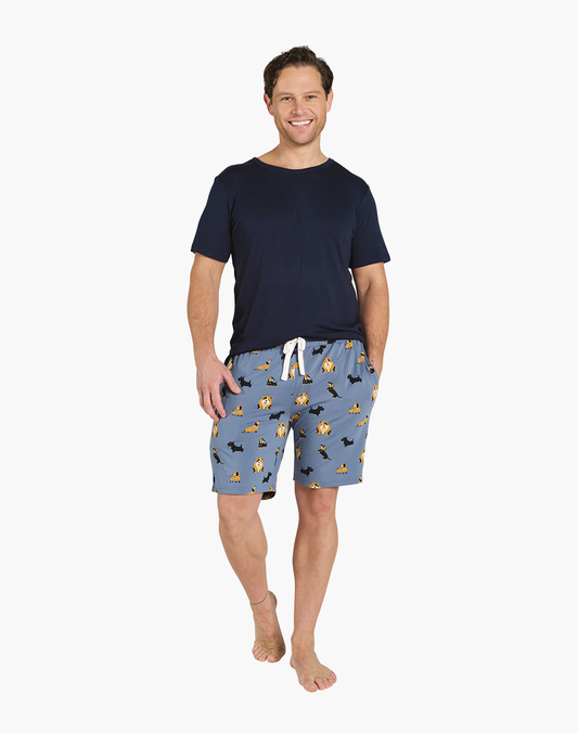 MENS YAPPY DAYS BAMBOO SLEEP SHORT