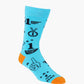 MENS NUMBER ONE DAD BAMBOO SOCK